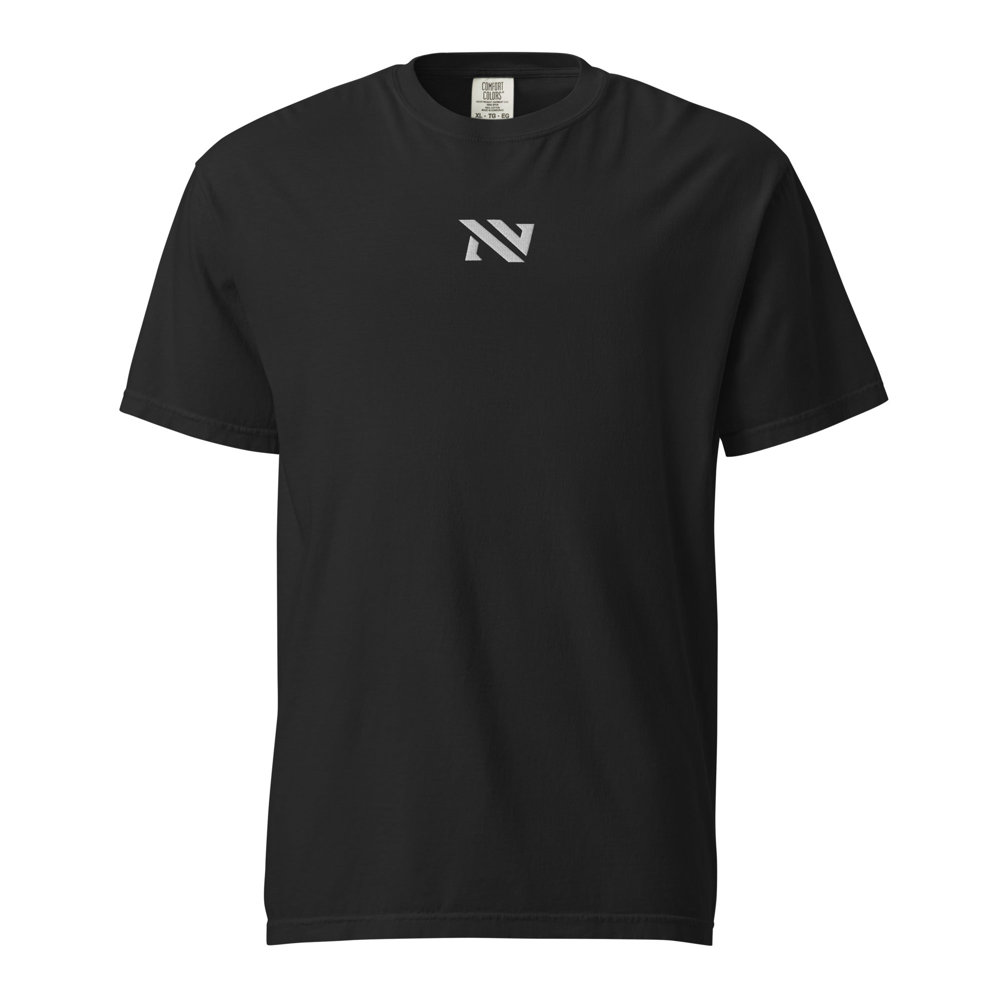 NEW VIZION GRAPHIC PRINT BLACK T-SHIRT